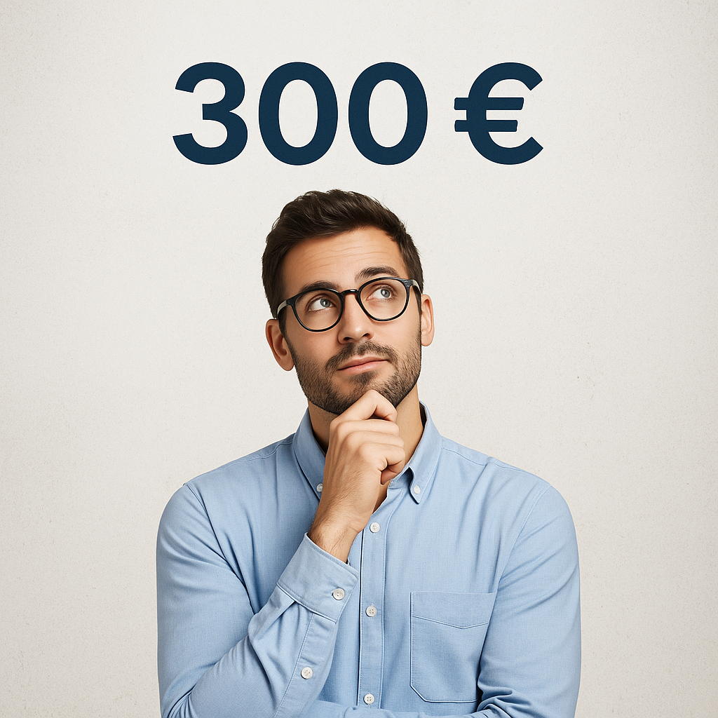 TJM de 300 euros